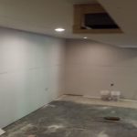 basement under renovations
