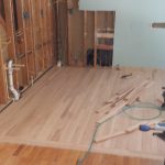 installation of kitchen floors